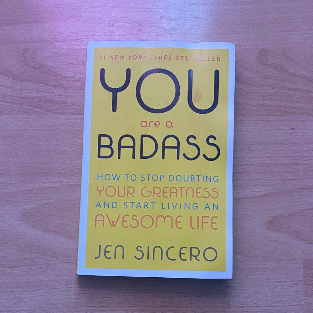 You Are a Badass Book by Jen Sincero